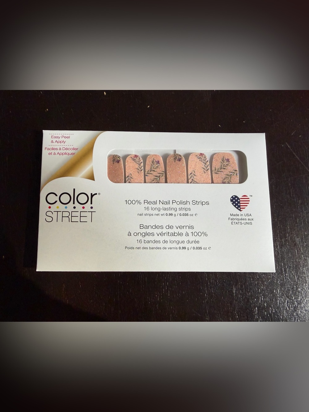 Color Street Wildflower Wishes Nail Polish Strips